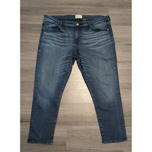 BKE Women's Payton Straight Low Rise Medium Wash Stretch Denim Jeans Size 36x26‎